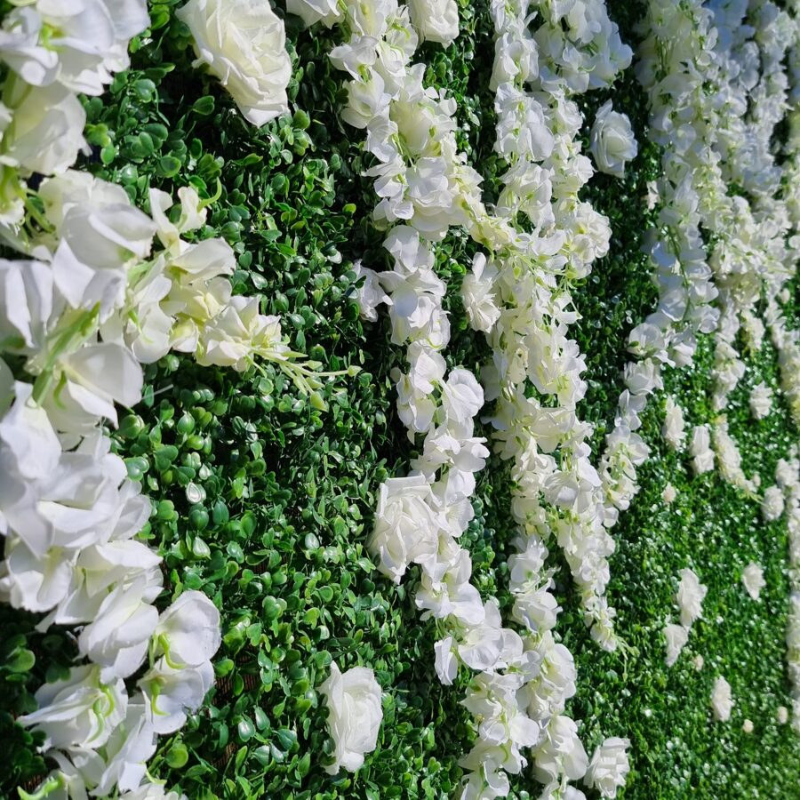 Zaļā ziedu siena - 2.00 x 2.40m